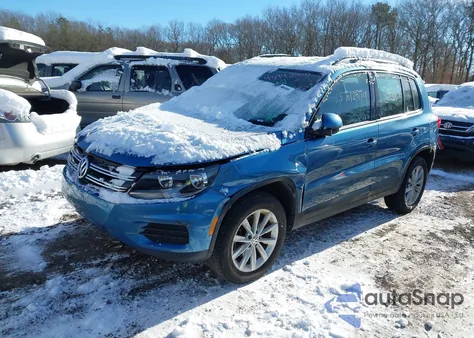 2018 Volkswagen Tiguan Limited 2.0T из США, поврежденный, VIN WVGBV7AX8JK004653